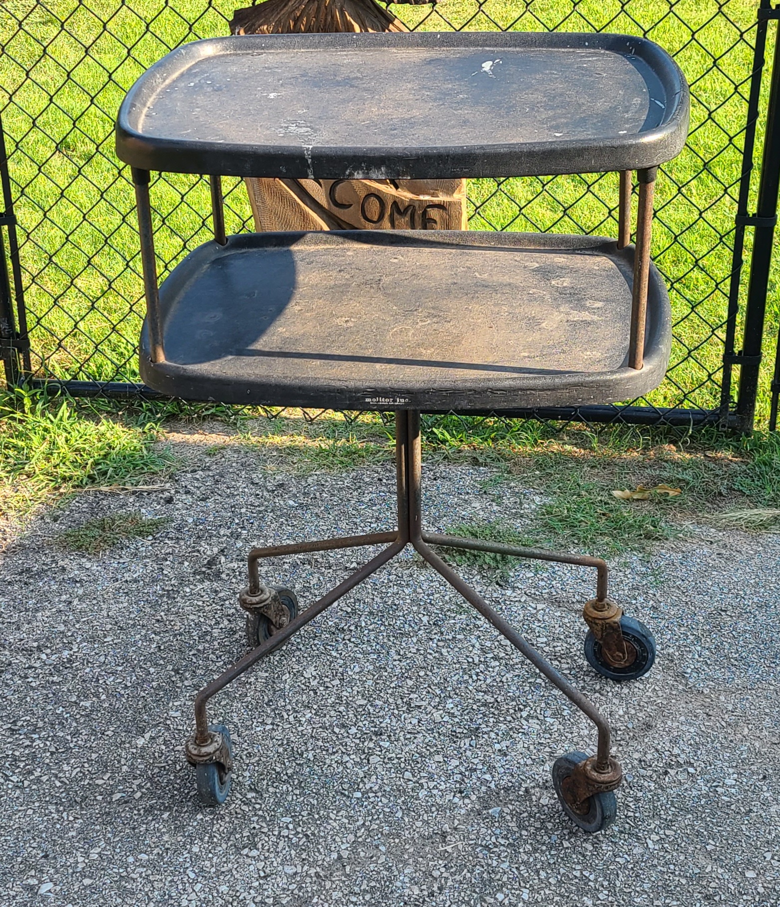 Vintage tray table